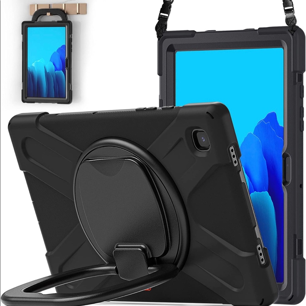 BATYUE Samsung Galaxy Tab A7 Case 10.4 inch Rugged Cover with Pencil Holder 360°